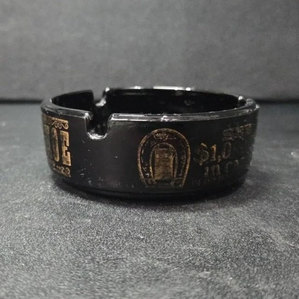 Horseshoe Hotel‎ & Casino Ashtray, Vintage Las Vegas Souvenir Keepsake, Accent